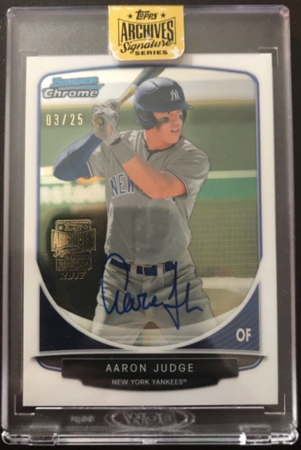 Most Valuable Aaron Judge Rookie Cards Nerdable