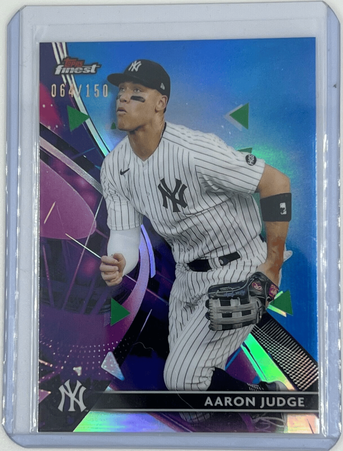 Most valuable Aaron Judge rookie cards: 2017 Topps Finest Aaron Judge Rookie Card #77