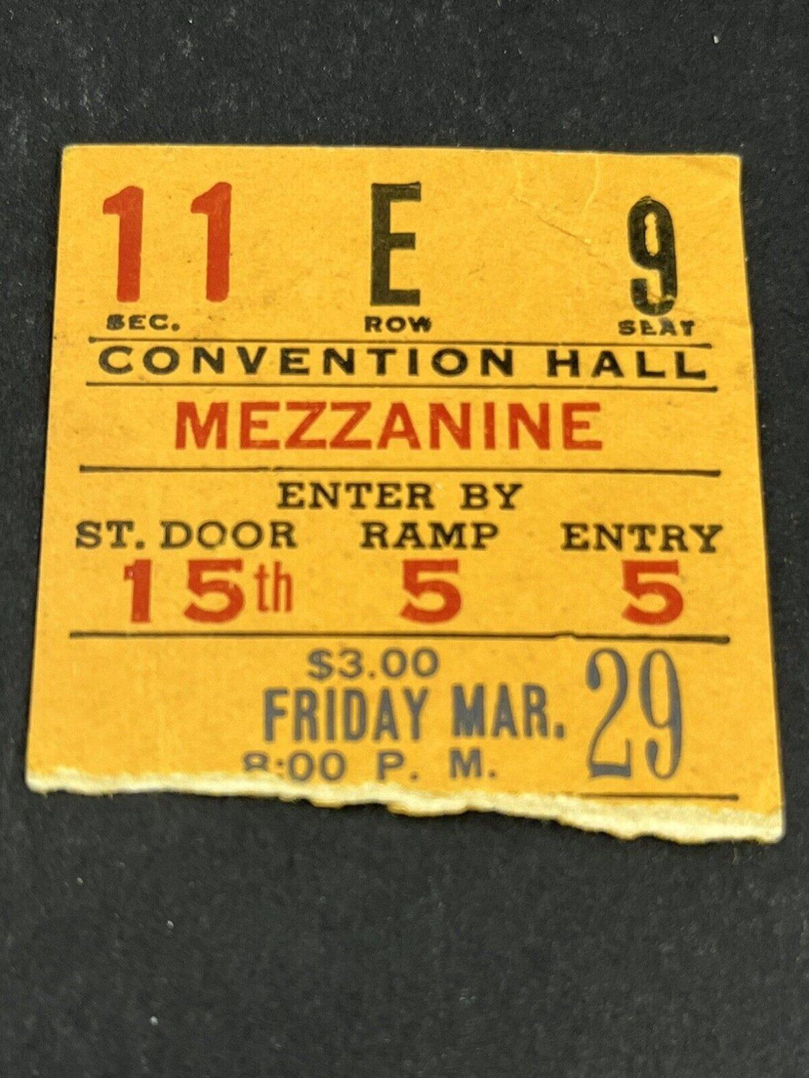 collectible concert tickets worth a fortune