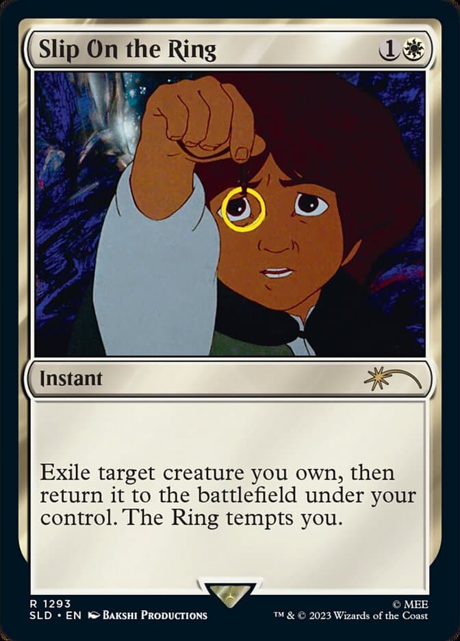 magic: the gathering lord of the rings secret lair