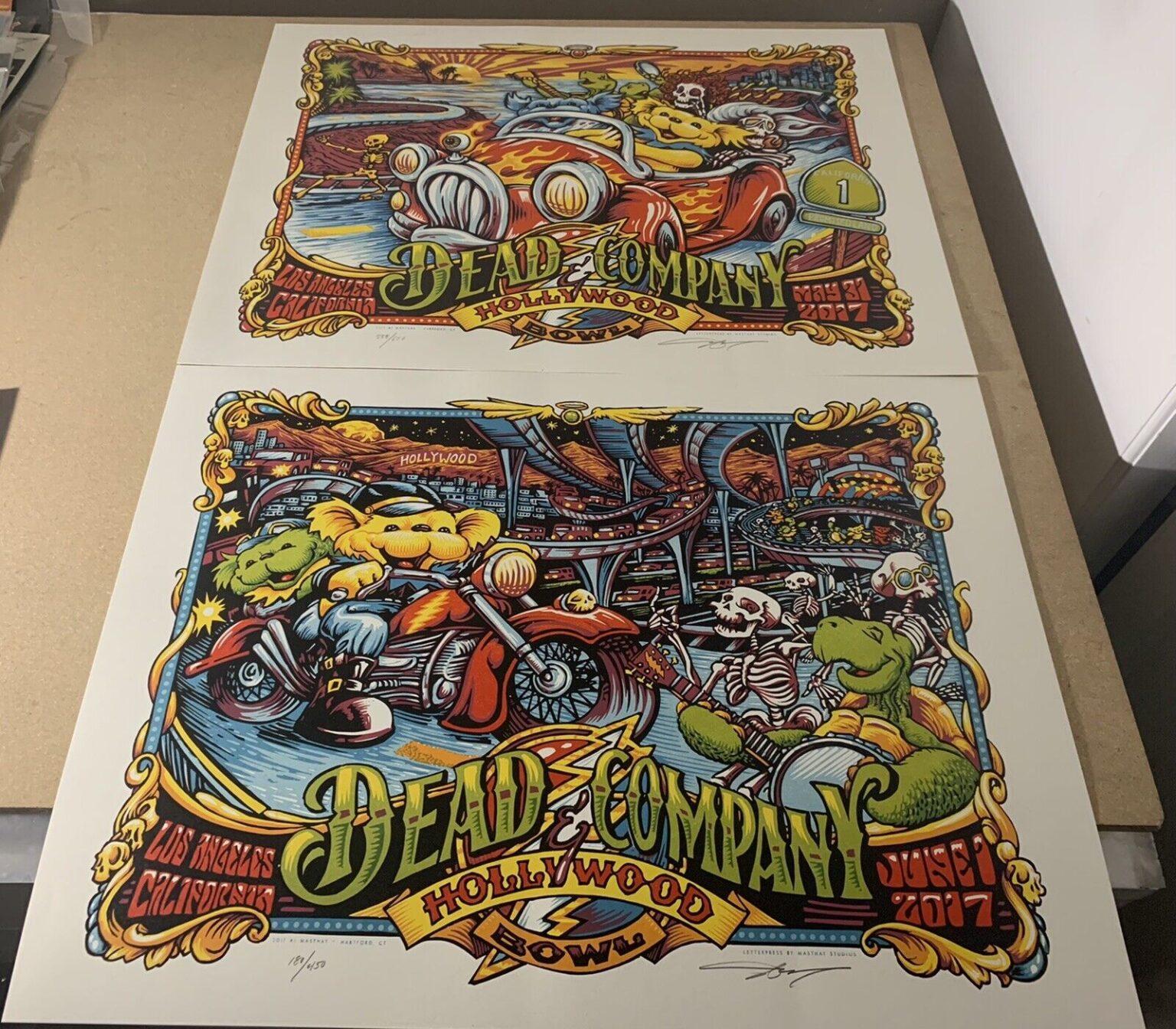 most valuable Dead and Company memorabilia