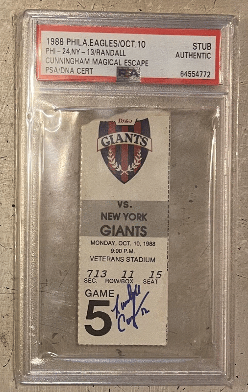 most valuable philadelphia eagles memorabilia