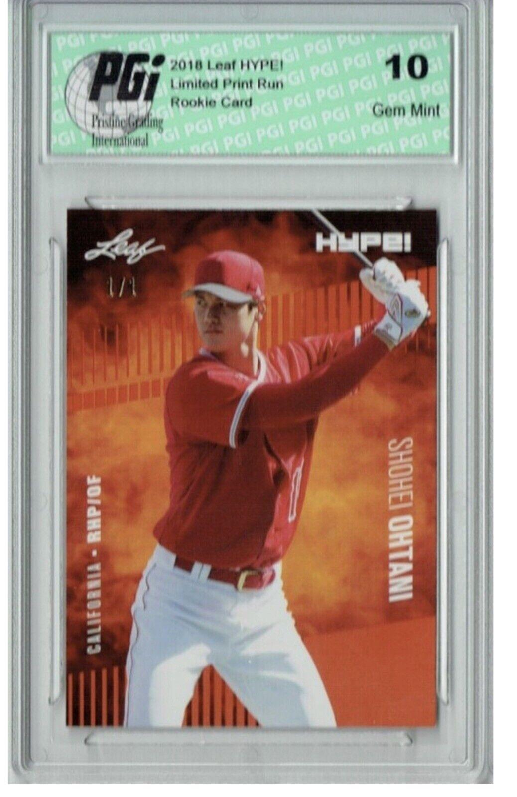 most valuable shohei ohtani rookie cards