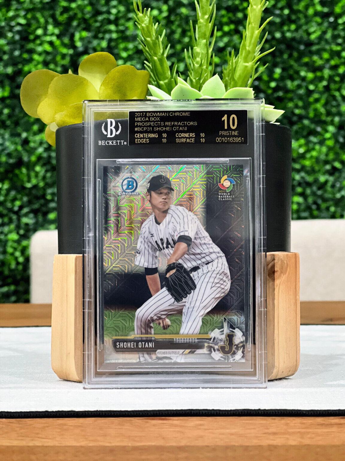 most valuable shohei ohtani rookie cards