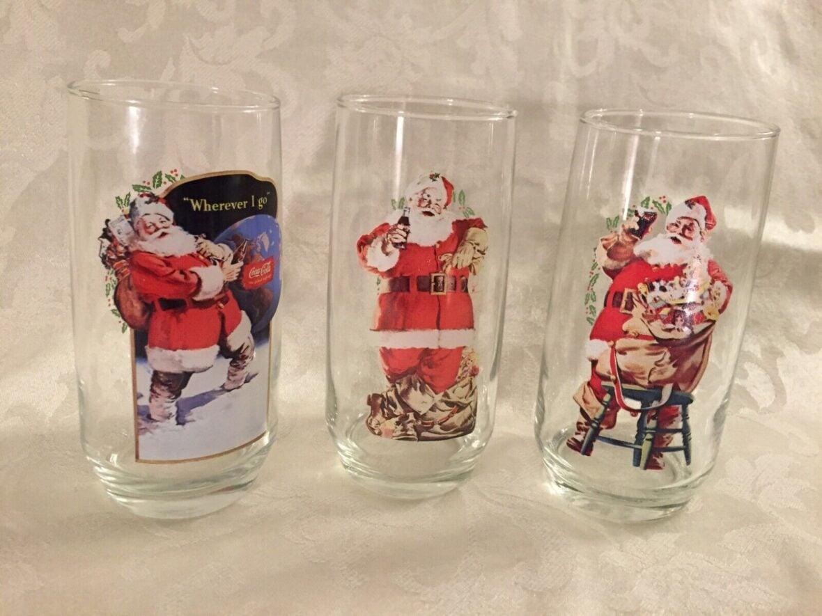 santa coca cola