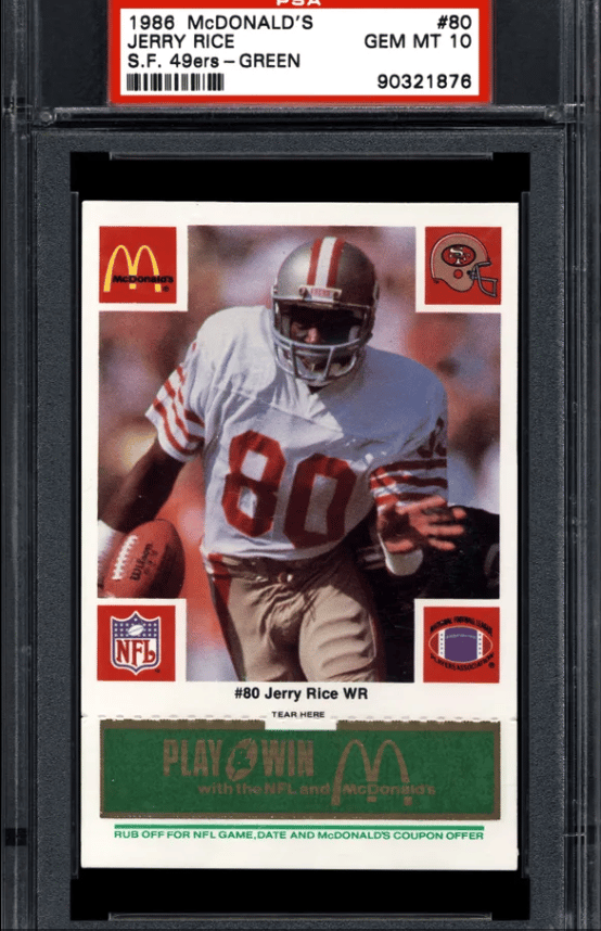Jerry Rice Rookie Cards
