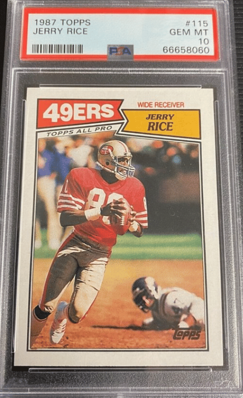 Jerry Rice Rookie Cards