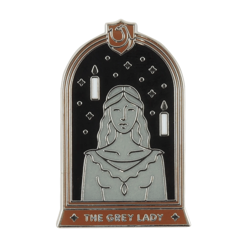 the grey lady enamel pin; Ravenclaw collectibles