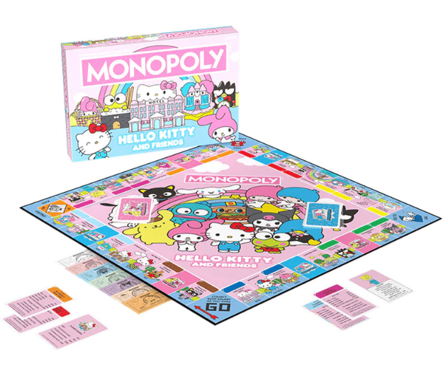 Hello Kitty & Friends Monopoly Board Game