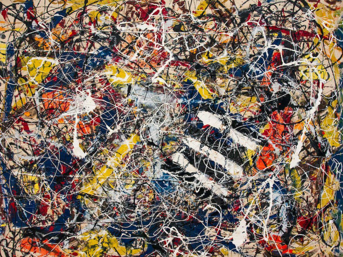 Number 17A by Jackson Pollock