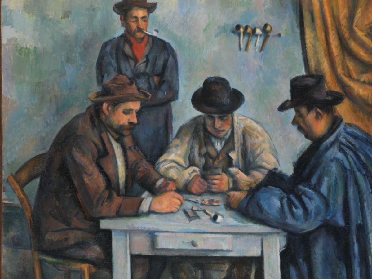 The Card Players by Paul Cezanne