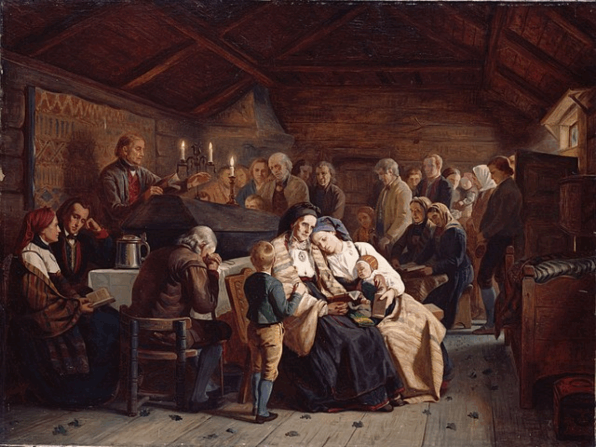 funeral customs from the 18th century