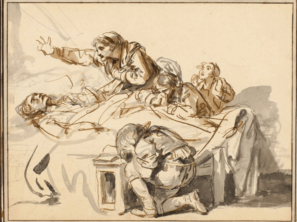 funeral customs from the 18th century