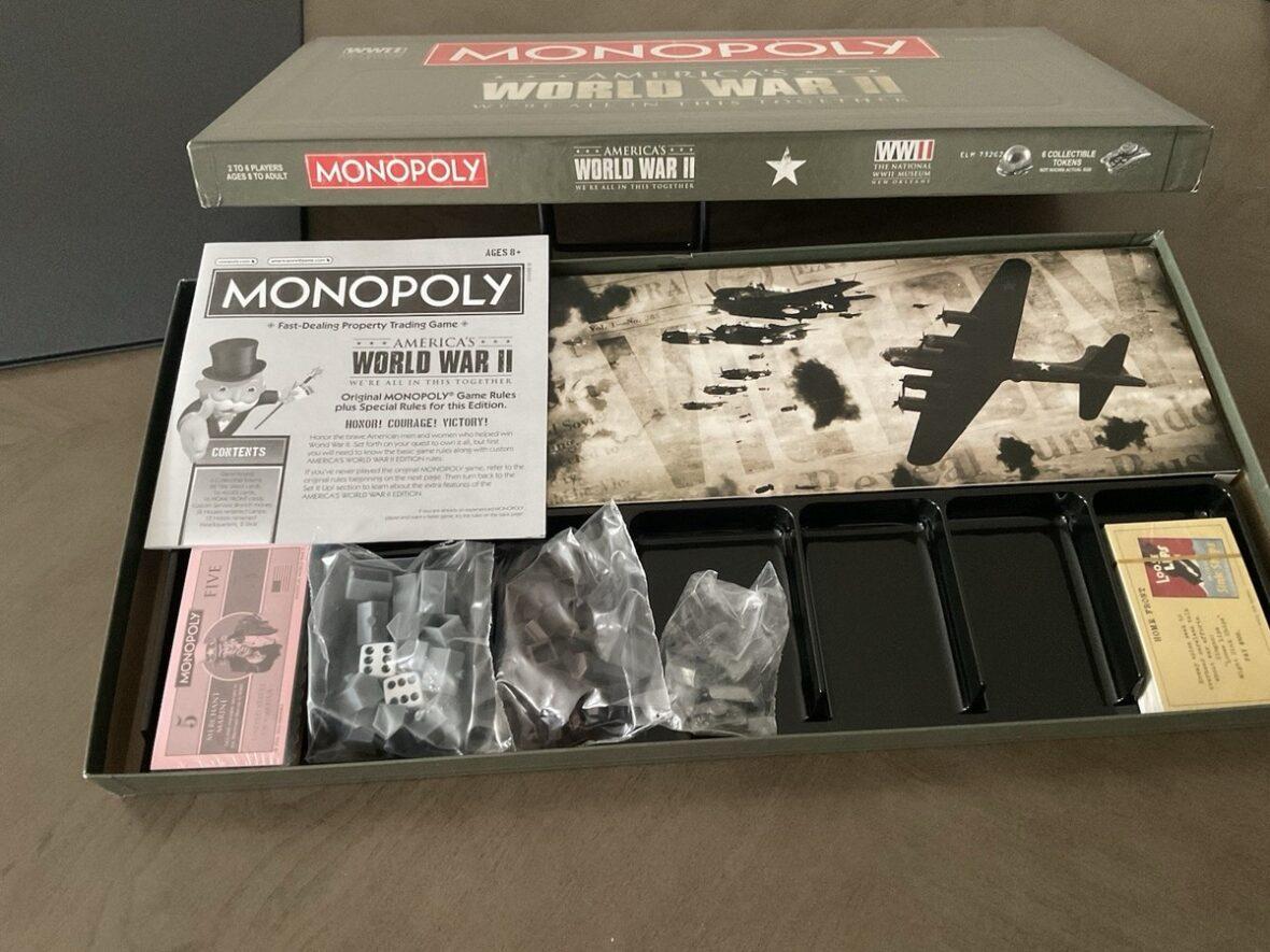 wwii special edition monopoly