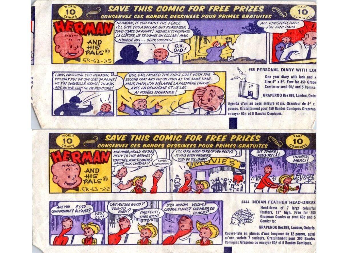 Bazooka Joe Candy Wrapper eBay