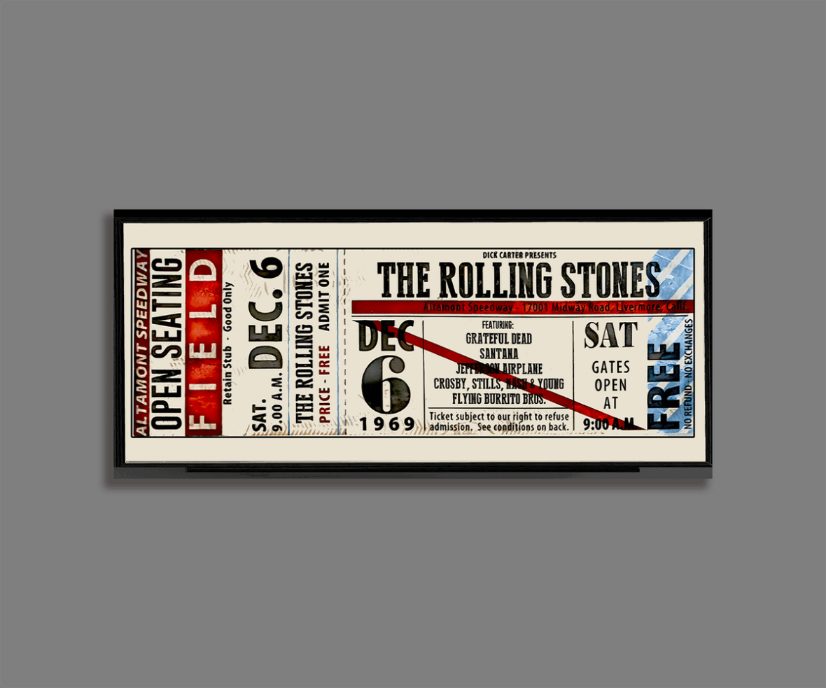 The Rolling Stones' Altamont Free Concert