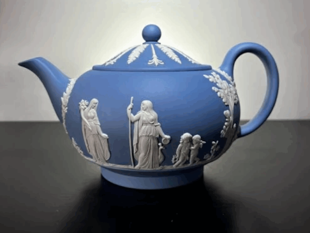 antique teapots