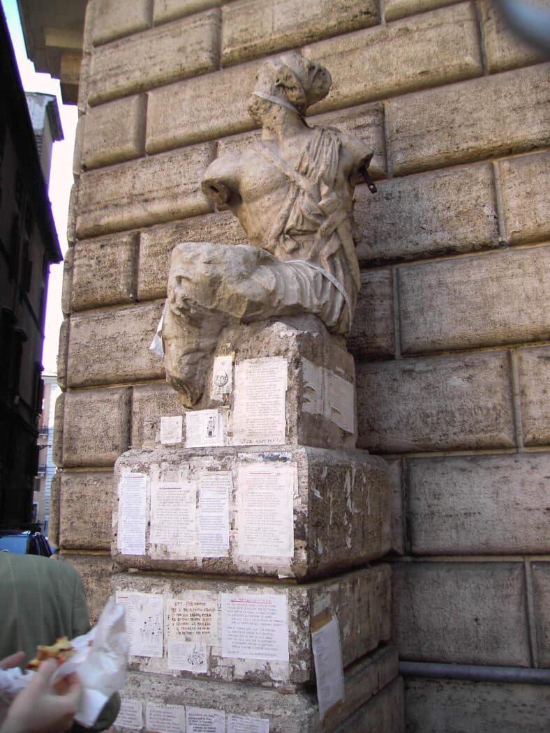 talking statues
