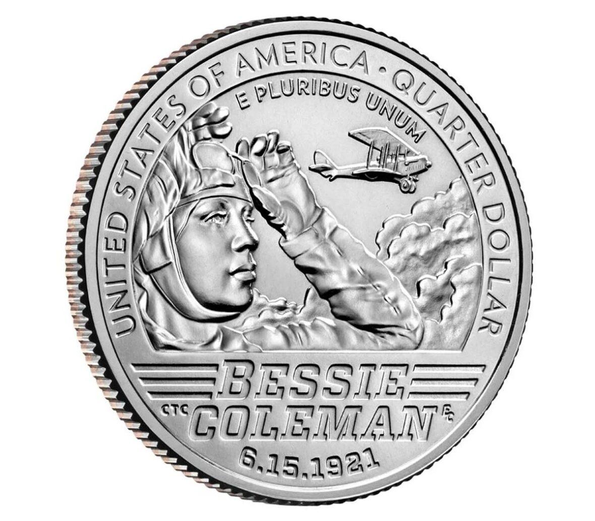 bessie coleman quarter
