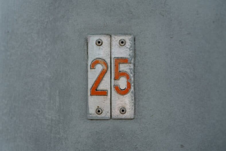 2 and 5 signs