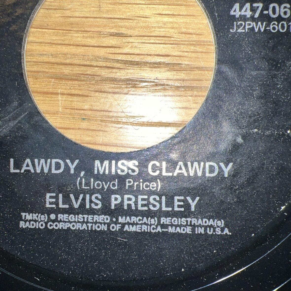 Elvis Presley - Lawdy Miss Clawdy