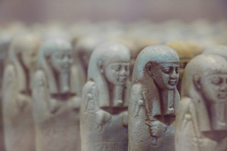 statues of sarcophagus