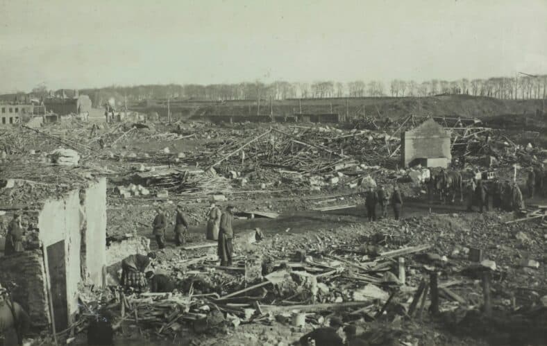 world war i wreckage