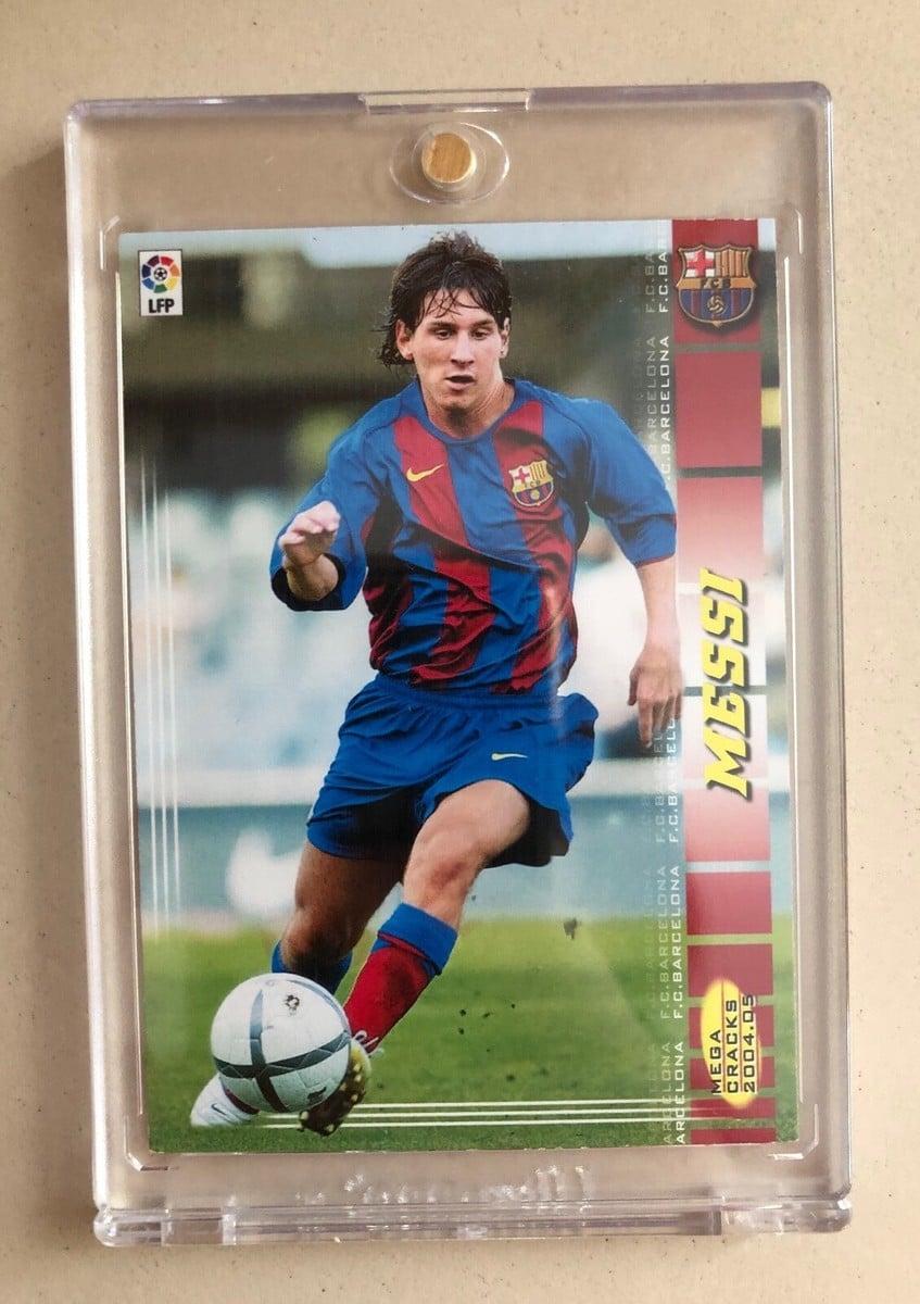 2004–05 Panini Mega Cracks Lionel Messi Rookie Card #71