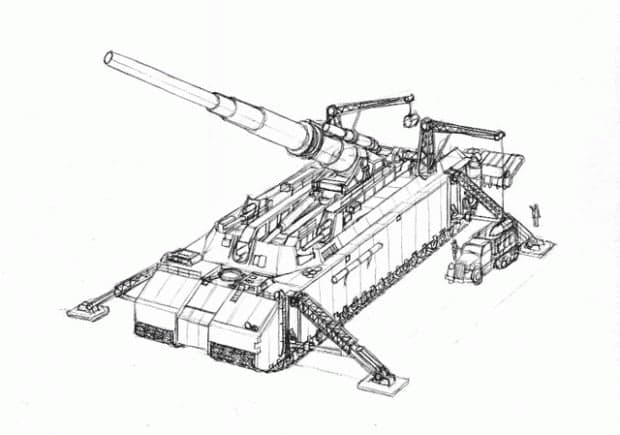 Landkreuzer P.1500 “Monster” Concept