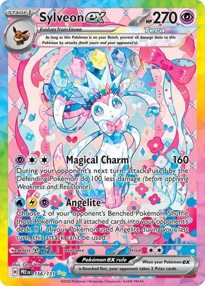 Sylveon ex Special Illustration Rare, Prismatic Evolutions