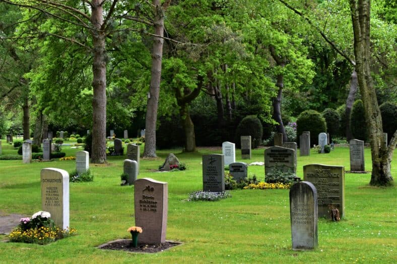 gravestones