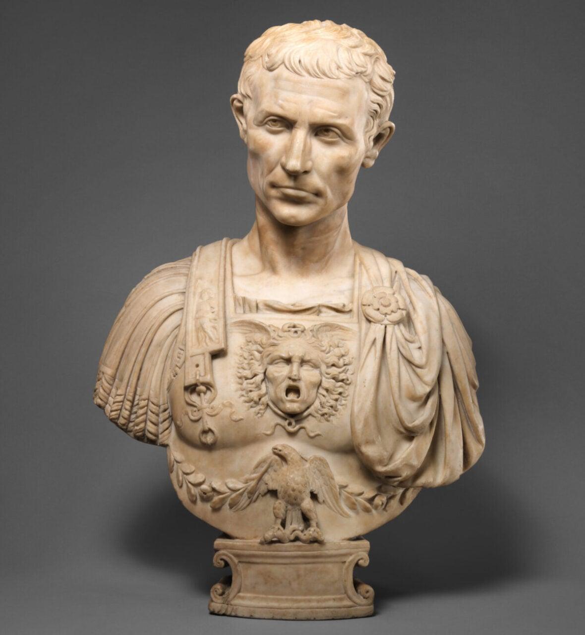 julius caesar bust