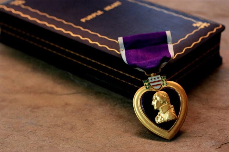 purple heart award
