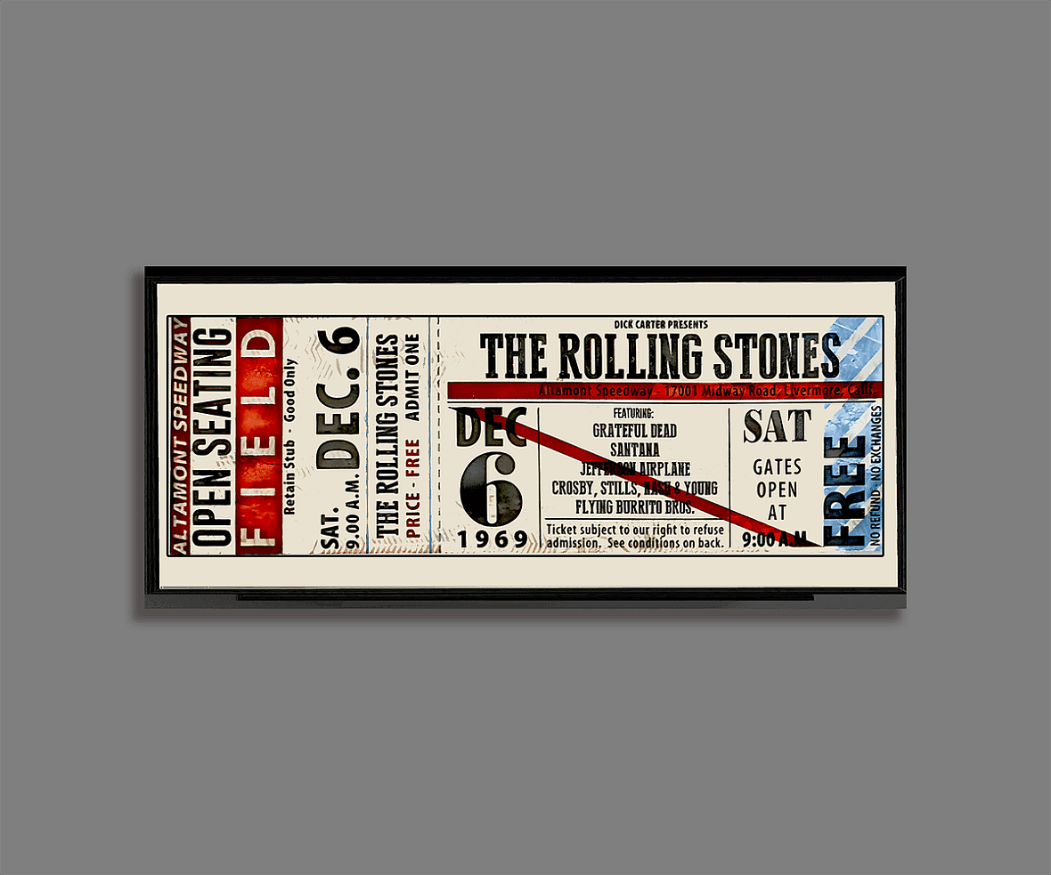 The Rolling Stones' Altamont Free Concert