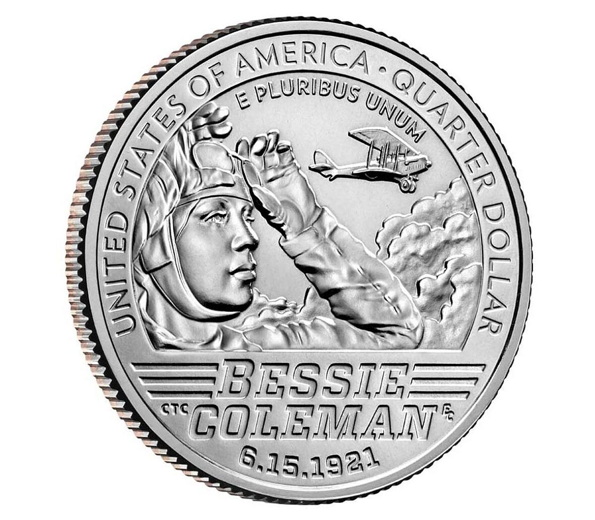 bessie coleman quarter