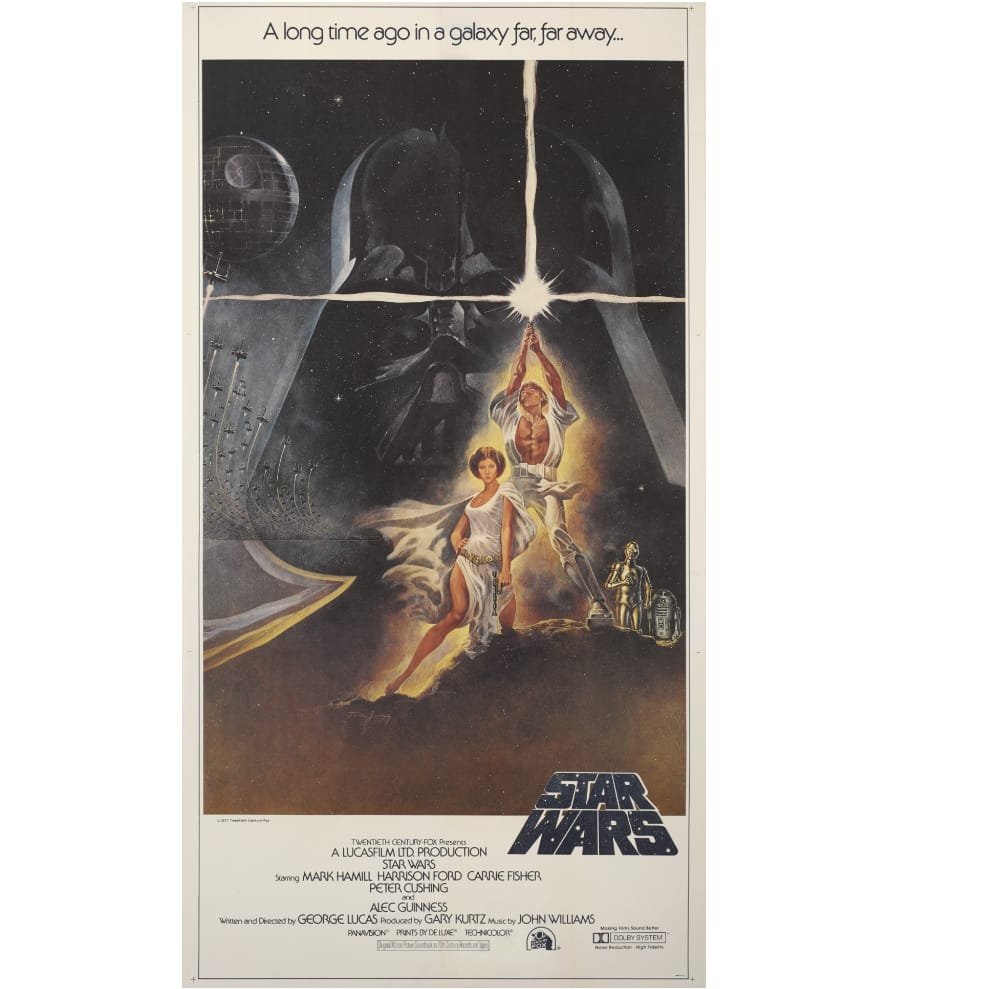 Original Star Wars movie posters
