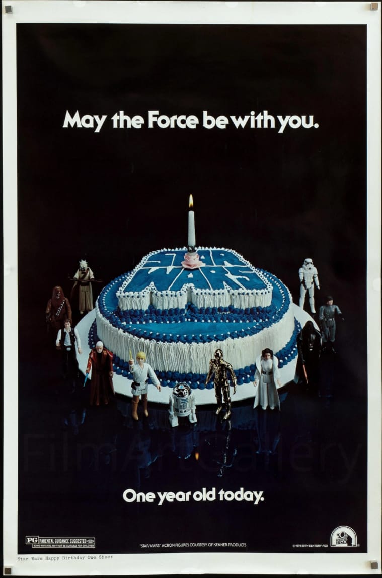 Original Star Wars movie posters