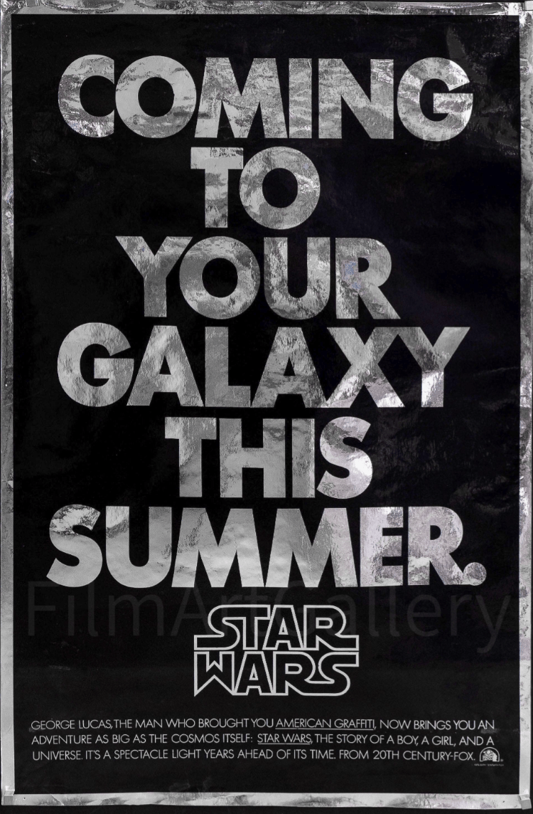 Original Star Wars movie posters