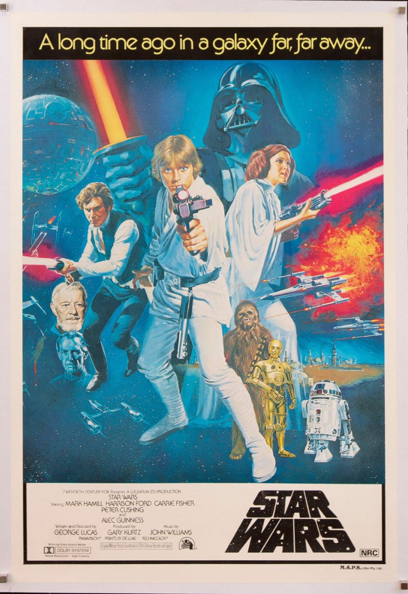 Original Star Wars movie posters