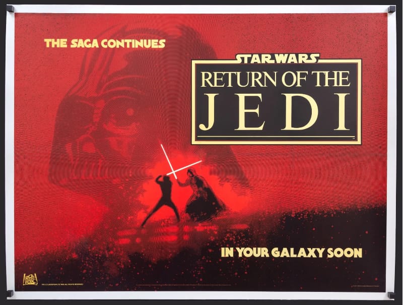 Original Star Wars movie posters
