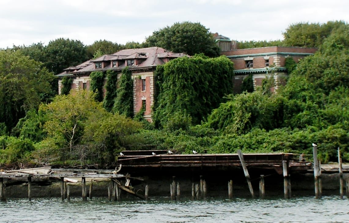 North Brother Island, New York, one of the islands you didn't know exist. 