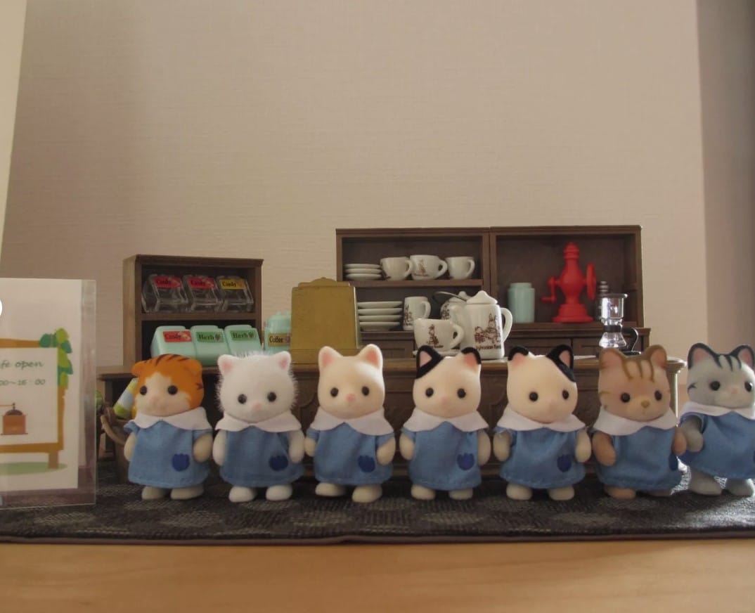 Calico Critters Cat's Cafe, eBay