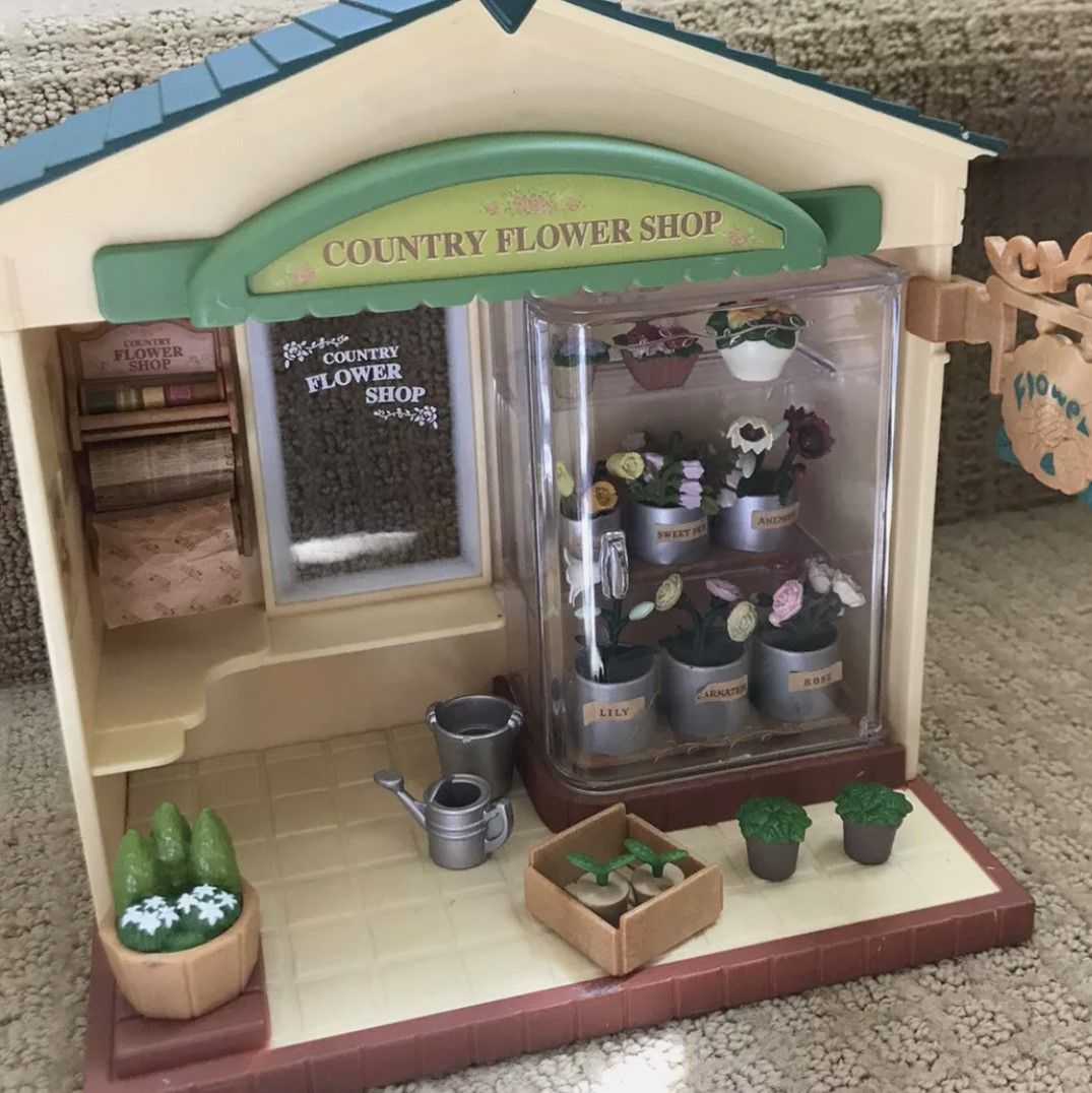 Calico Critters Flower Shop, eBay