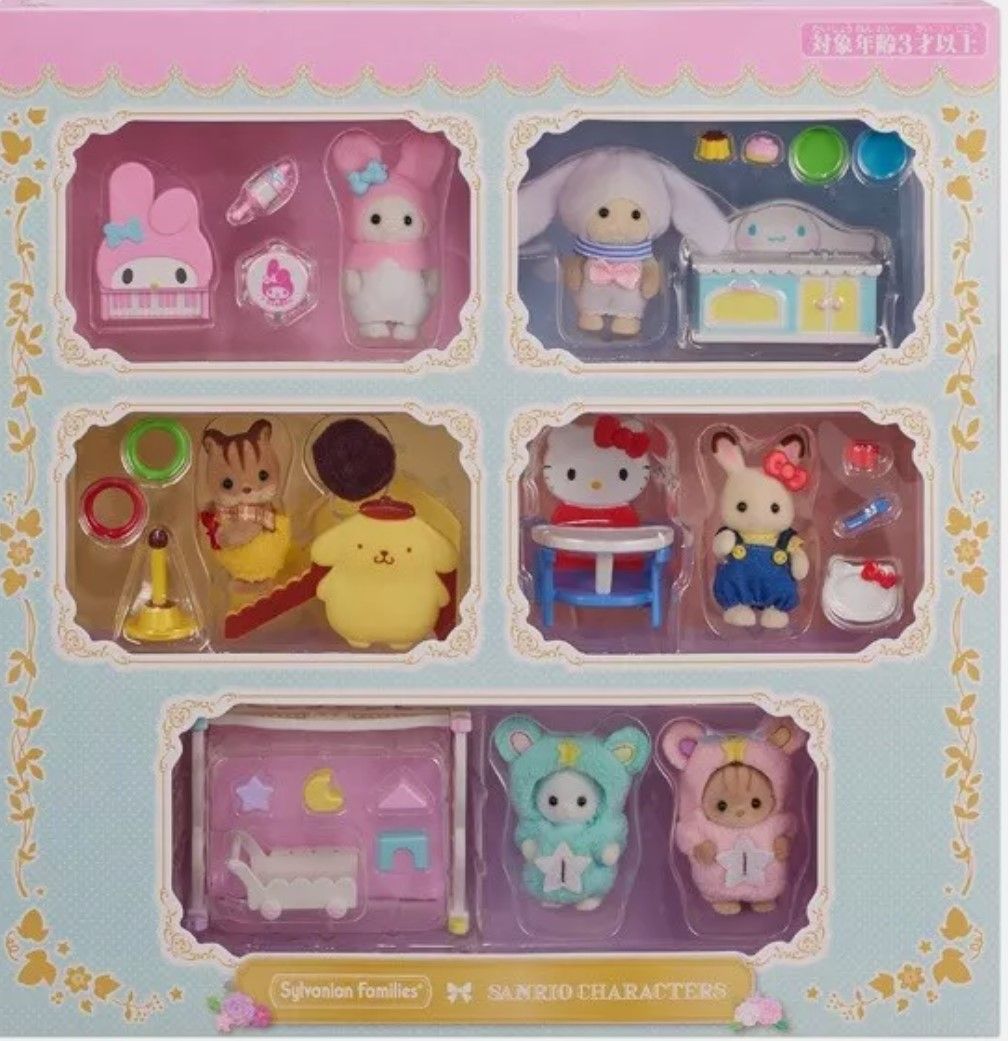 Calico Critters Sanrio Collab, eBay