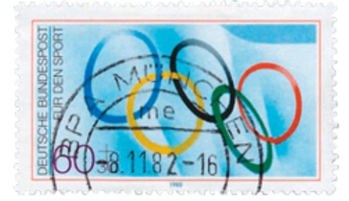 Olympic Stamp, My Nation