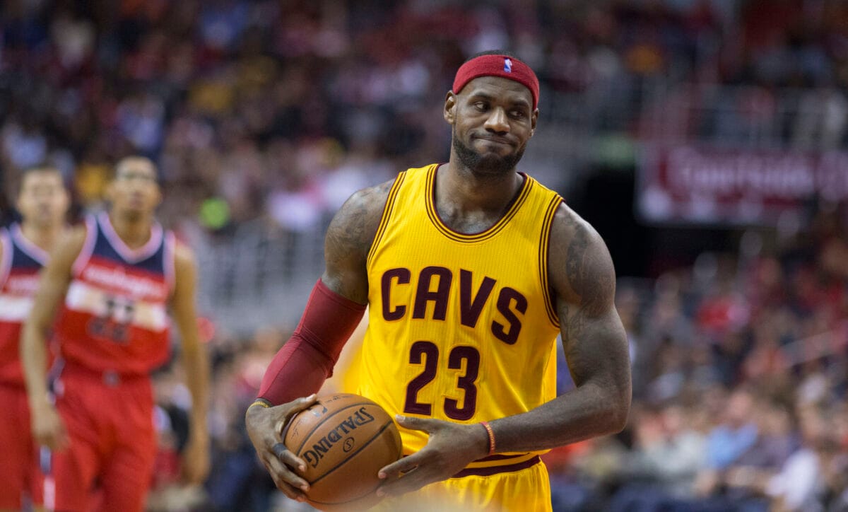 LeBron James sports cards
