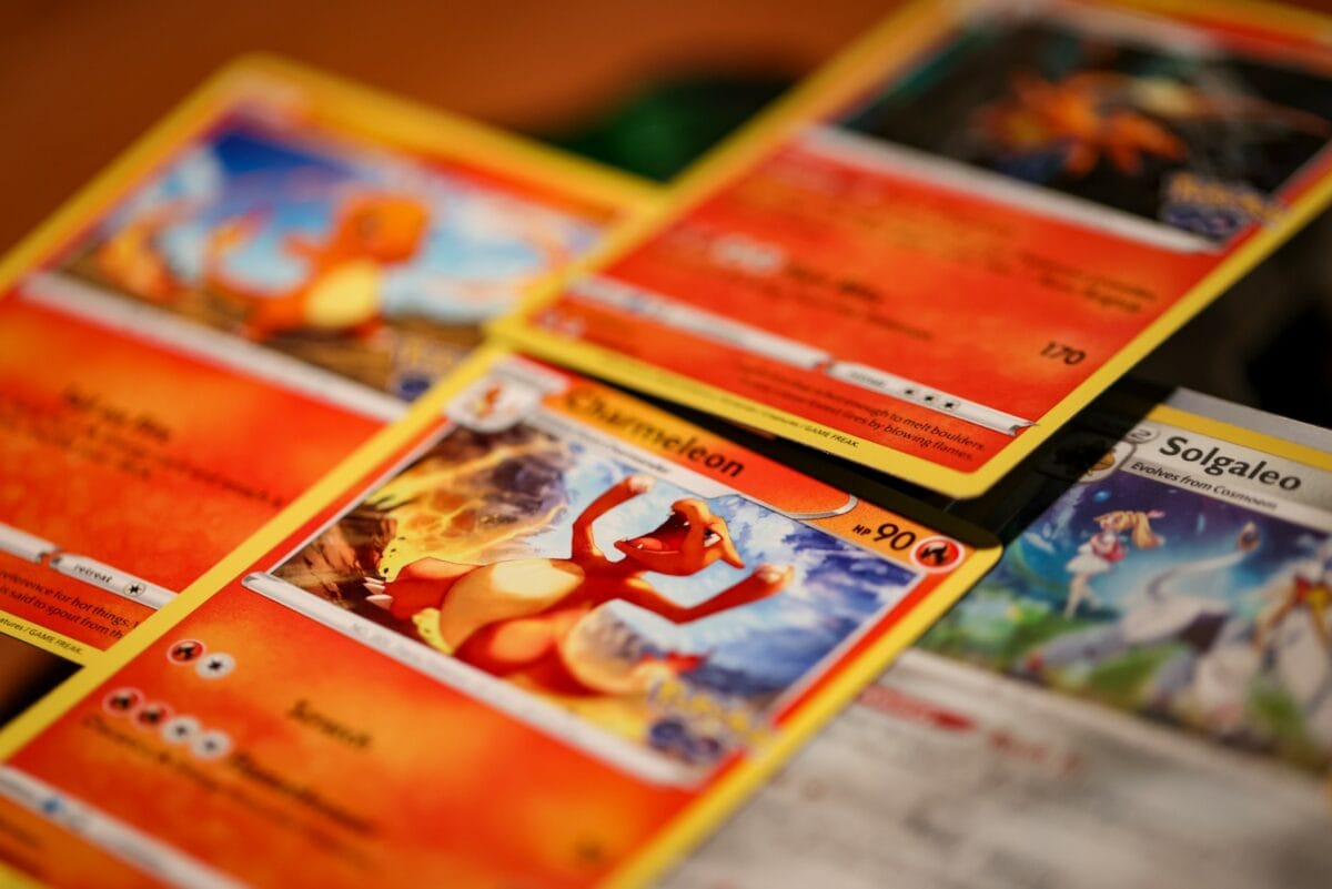 orange pokemon cards / trading card market