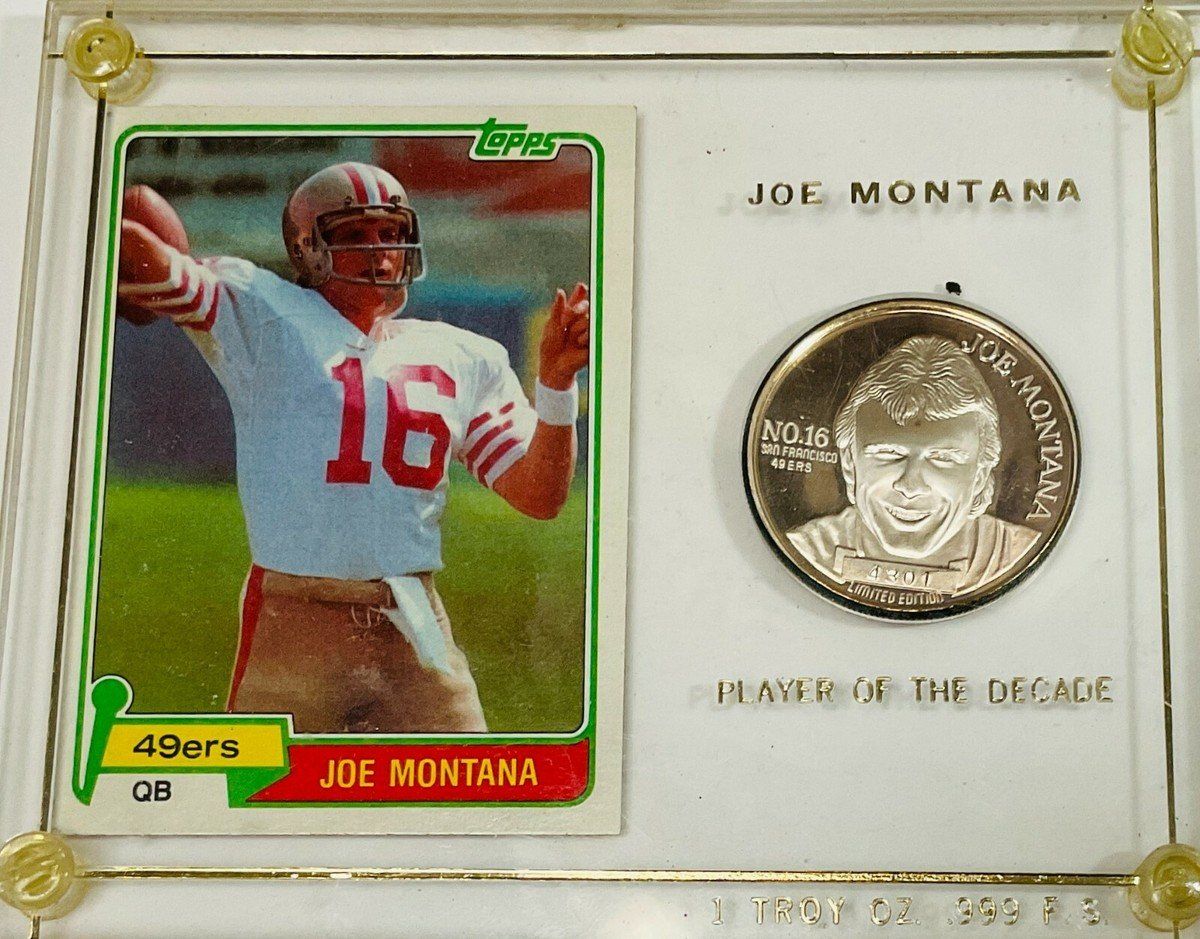 1981 Topps Joe Montana rookie card