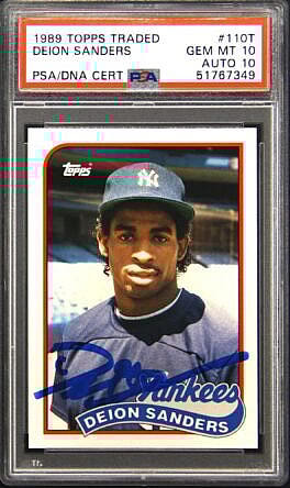 9 Most Valuable Deion Sanders Rookie Cards