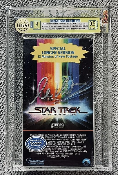 Signed VHS
